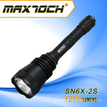 Linterna de seguridad policial de alta potencia Maxtoch SN6X-2S XML2 LED